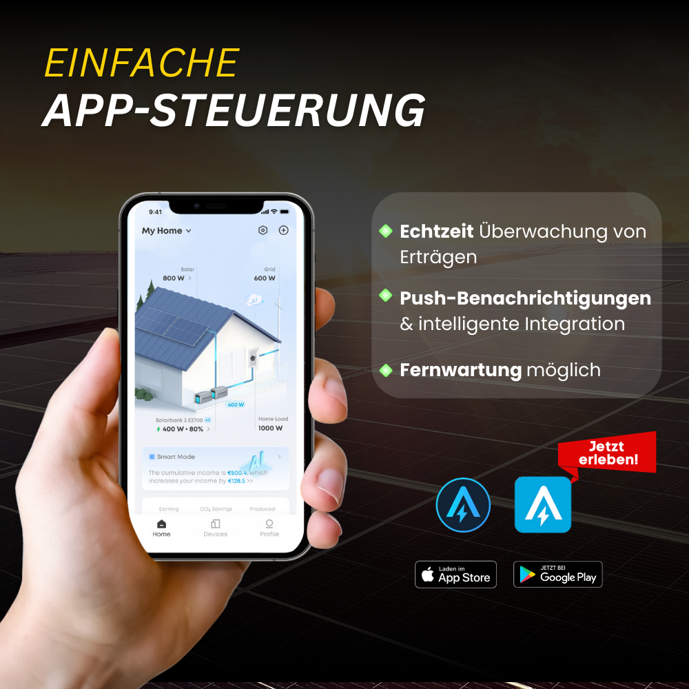 1,6 kWh Anker Solarbank 2 E1600 Pro inkl. Smartmeter