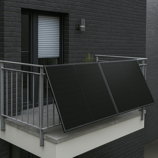 Balkonhalterung mit Neigung